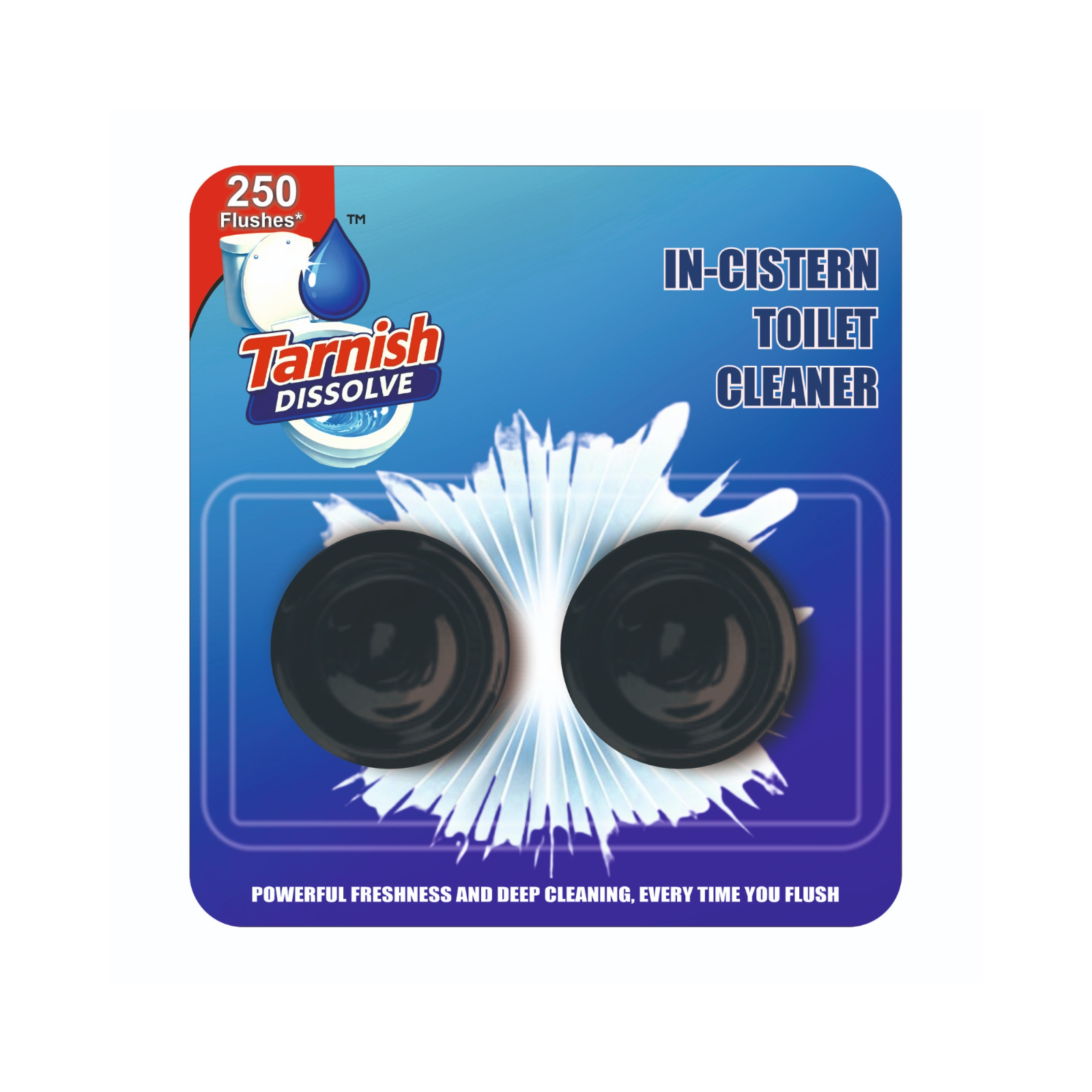 Tarnish Dissolve Blue